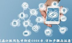 如何在小狐钱包中绑定CORE币：详细步骤与注意事