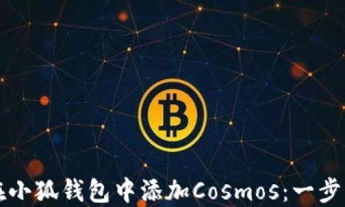 
如何在小狐钱包中添加Cosmos：一步步指南