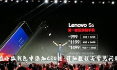 如何在小狐钱包中添加CRO链：详细教程与常见问